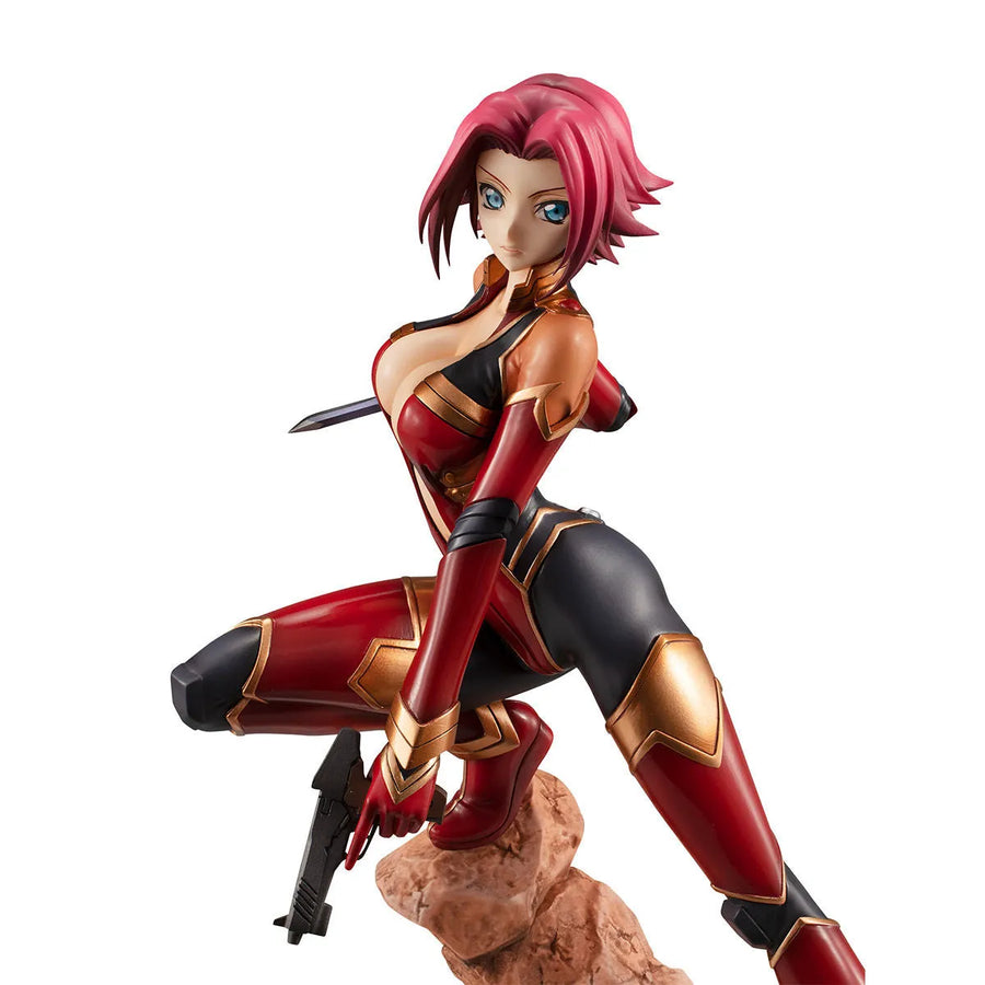 Code Geass: Fukkatsu no Lelouch - Kouzuki Kallen - G.E.M. - Pilot Suit Ver. (MegaHouse)ㅤ – MegaHouse – ActionFigureBrasil
