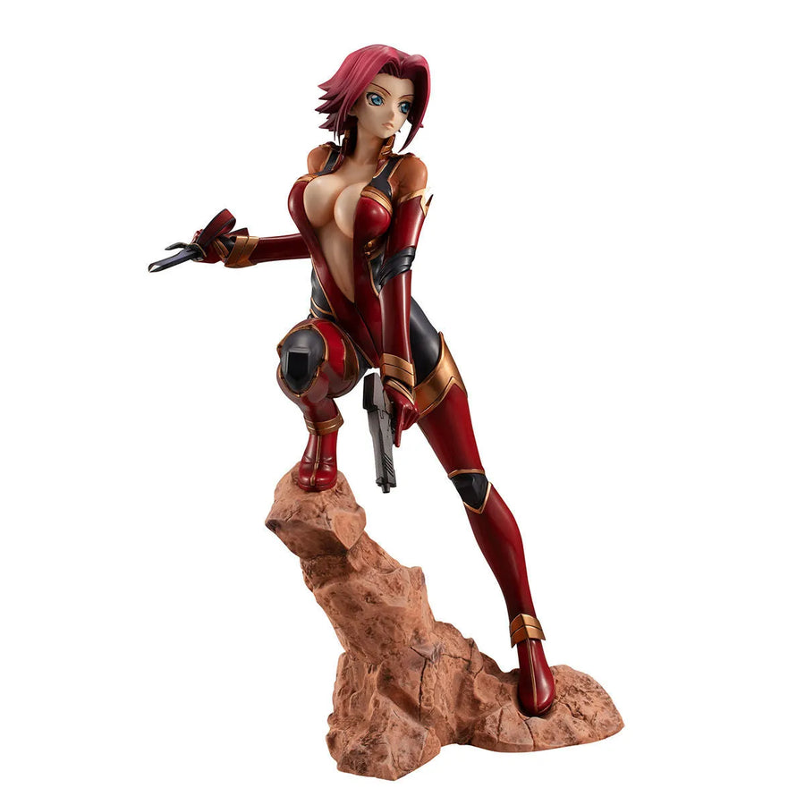 Code Geass: Fukkatsu no Lelouch - Kouzuki Kallen - G.E.M. - Pilot Suit Ver. (MegaHouse)ㅤ – MegaHouse – ActionFigureBrasil