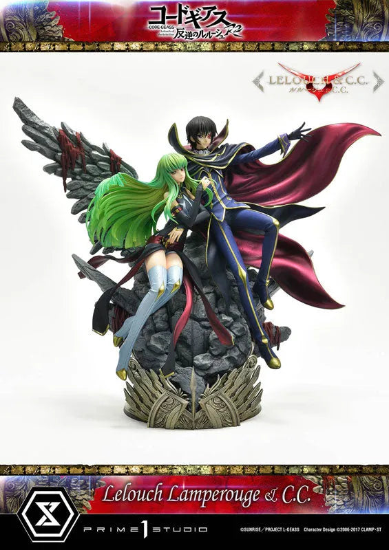 Code Geass - Hangyaku no Lelouch R2 - C.C. - Lelouch Lamperouge - Concept Masterline CMCGR-03 - 1/6 (Prime 1 Studio)ㅤ – Prime 1 Studio – ActionFigureBrasil