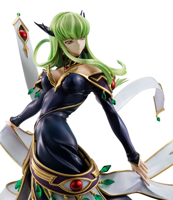 Code Geass - Hangyaku no Lelouch R2 - C.C. - Precious G.E.M. - Britannia Costume ver. (MegaHouse) [Shop Exclusive]ㅤ – MegaHouse – ActionFigureBrasil