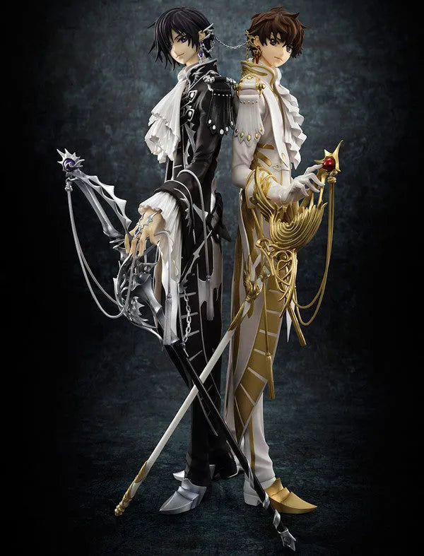 Code Geass - Hangyaku no Lelouch R2 - Kururugi Suzaku - Lelouch Lamperouge - G.E.M. - 1/8 (MegaHouse)ㅤ – MegaHouse – ActionFigureBrasil