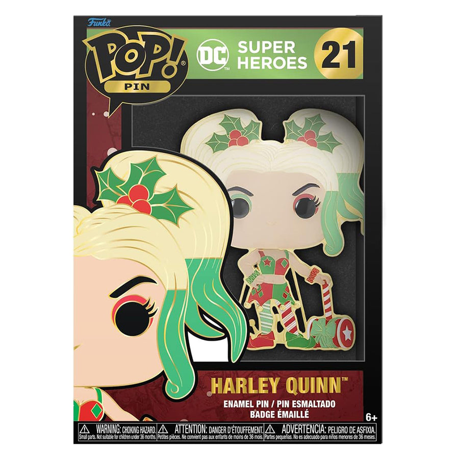 FUNKO POP PINS HEROES HARLEY QUINN (43723)