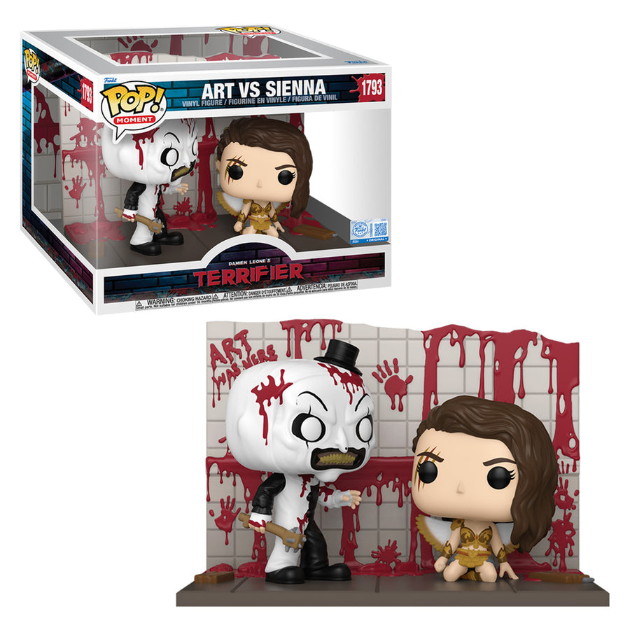 FUNKO POP MOMENT TERRIFIER EXCLUSIVE - ART VS. SIENNA 1793