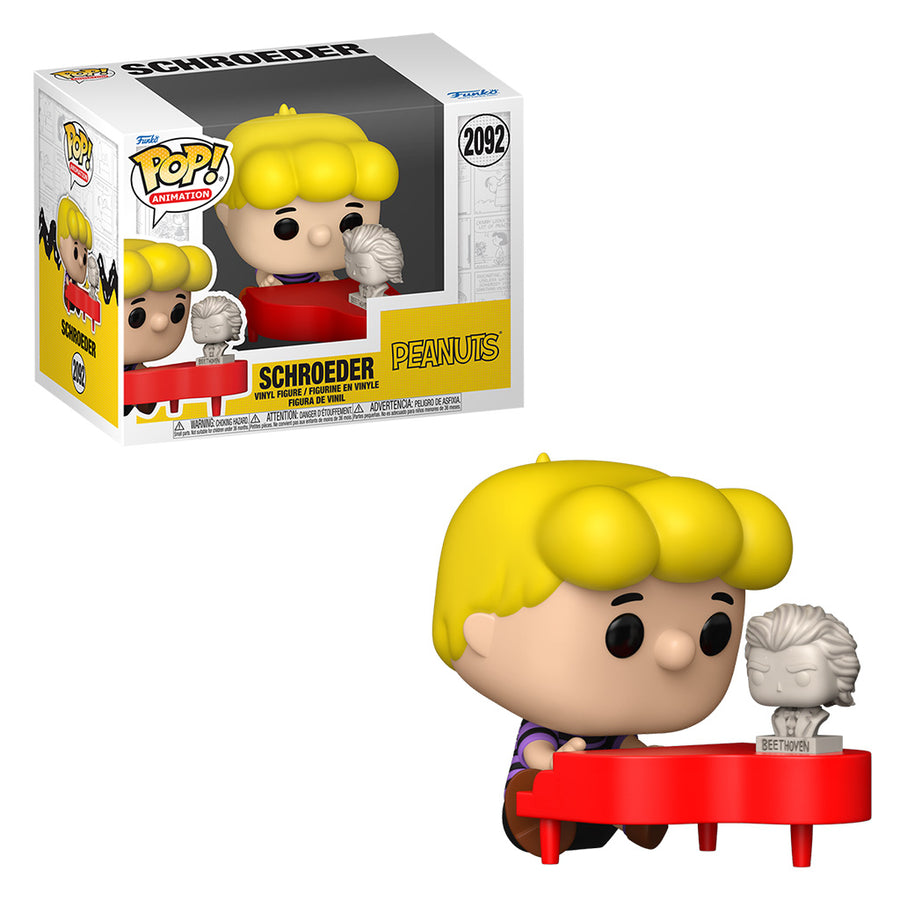 FUNKO POP ANIMATION PEANUTS - SCHROEDER 2092 BRINDE