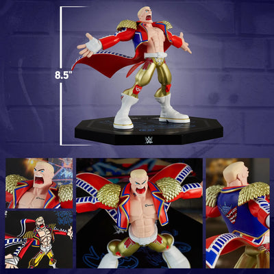 Cody Rhodes - LIMITED EDITION – Stancé Designer Art Toys – ActionFigure Brasil — com base expositora
