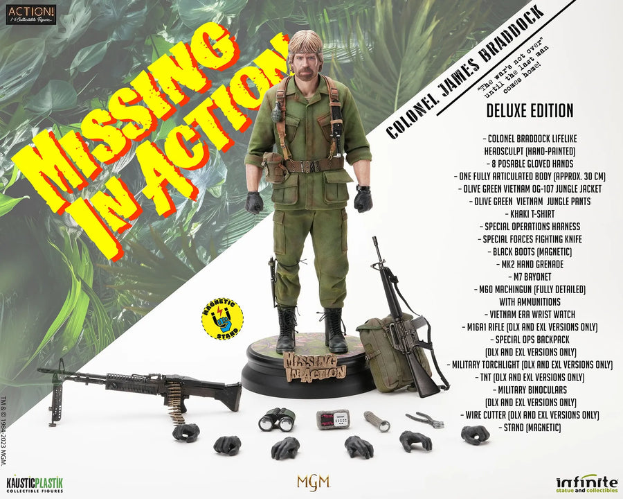 Colonel James Braddock (Deluxe Edition) - LIMITED EDITION: 1000 – Infinite Statue – ActionFigure Brasil