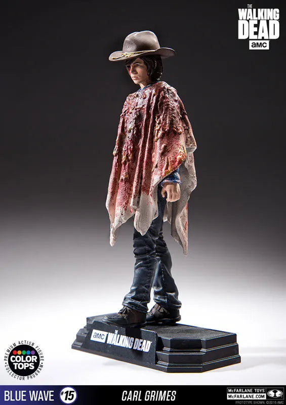 Color Tops Blue Wave - The Walking Dead: Carl Grimes 7 Inch Action Figureㅤ – McFarlane Toys – ActionFigureBrasil