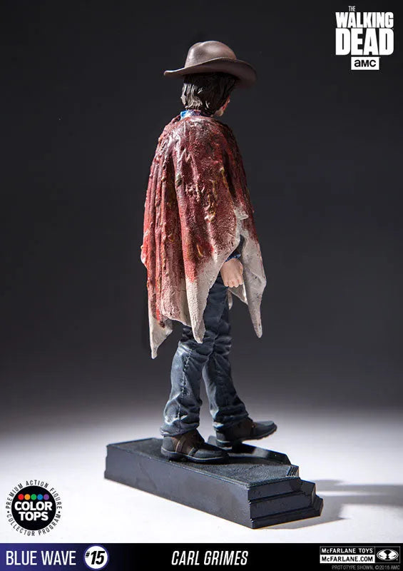 Color Tops Blue Wave - The Walking Dead: Carl Grimes 7 Inch Action Figureㅤ – McFarlane Toys – ActionFigureBrasil