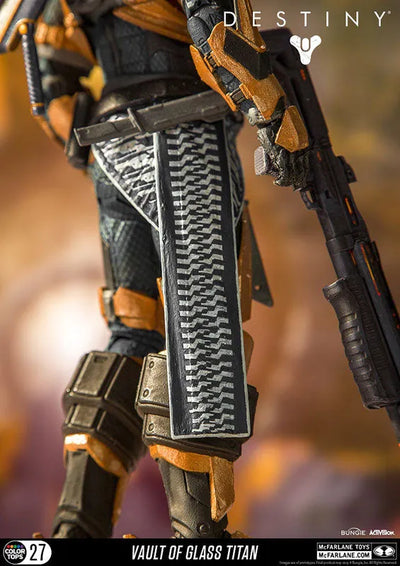 Color Tops - Destiny: Vault of Glass: Titan 7 Inch Action Figureㅤ – McFarlane Toys – ActionFigureBrasil — iluminação de estúdio