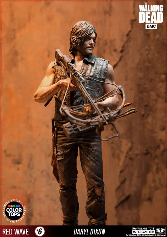 Color Tops Red Wave - The Walking Dead: Daryl Dixon 8 Inch Action Figureㅤ – McFarlane Toys – ActionFigureBrasil