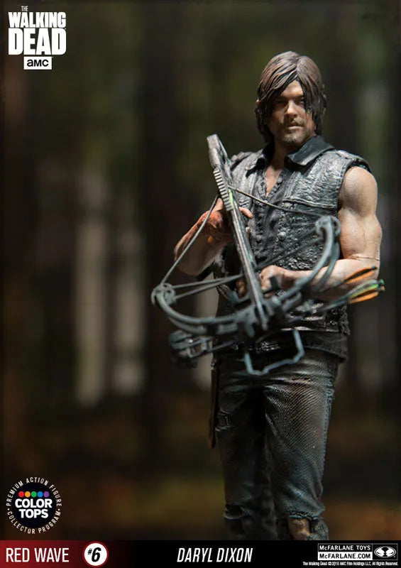 Color Tops Red Wave - The Walking Dead: Daryl Dixon 8 Inch Action Figureㅤ – McFarlane Toys – ActionFigureBrasil