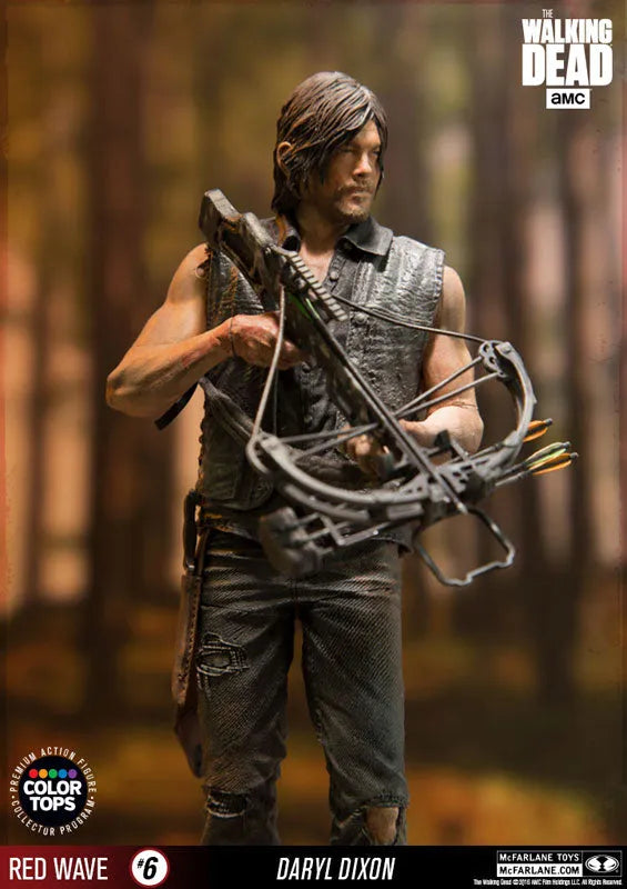 Color Tops Red Wave - The Walking Dead: Daryl Dixon 8 Inch Action Figureㅤ – McFarlane Toys – ActionFigureBrasil