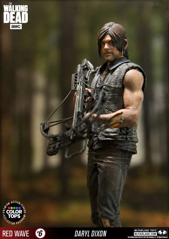 Color Tops Red Wave - The Walking Dead: Daryl Dixon 8 Inch Action Figureㅤ – McFarlane Toys – ActionFigureBrasil