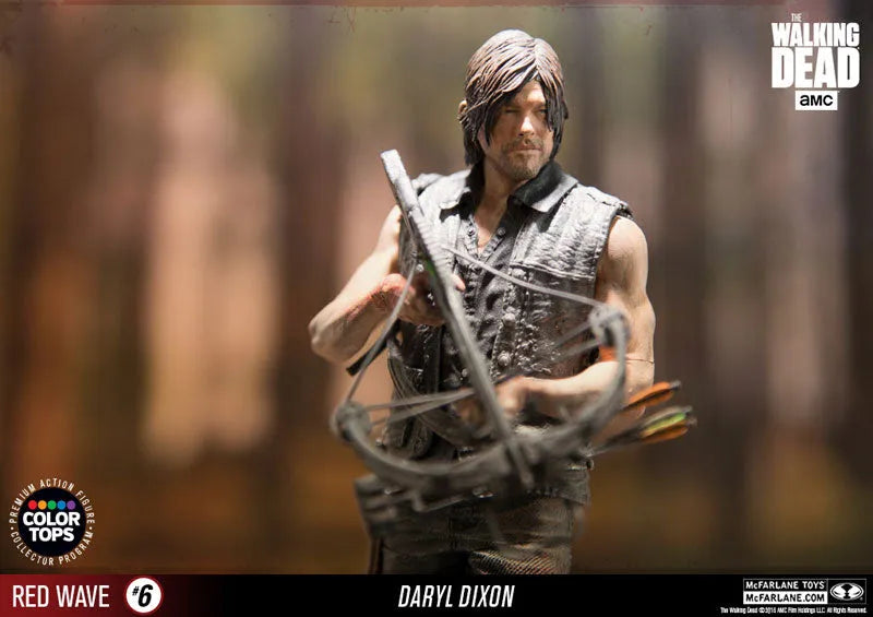 Color Tops Red Wave - The Walking Dead: Daryl Dixon 8 Inch Action Figureㅤ – McFarlane Toys – ActionFigureBrasil