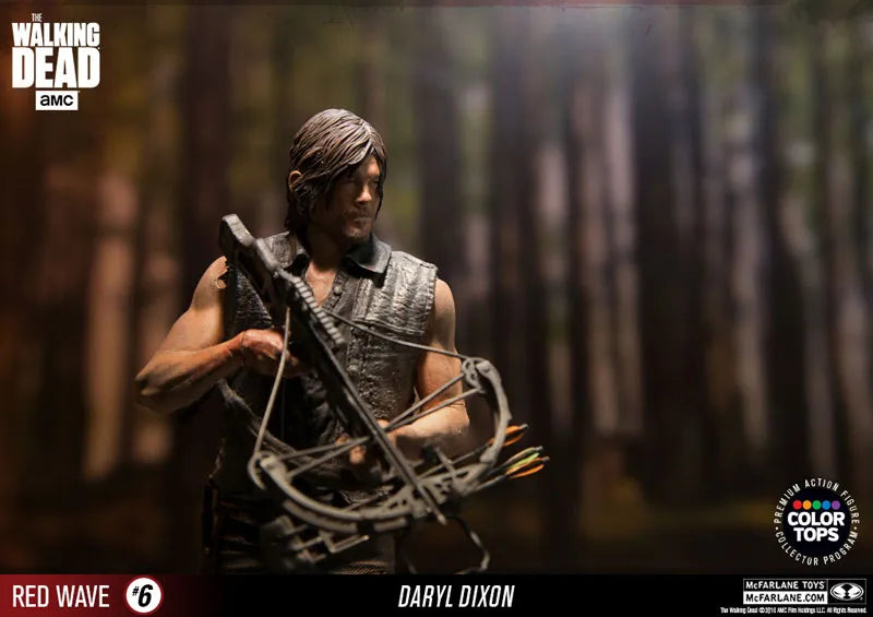 Color Tops Red Wave - The Walking Dead: Daryl Dixon 8 Inch Action Figureㅤ – McFarlane Toys – ActionFigureBrasil