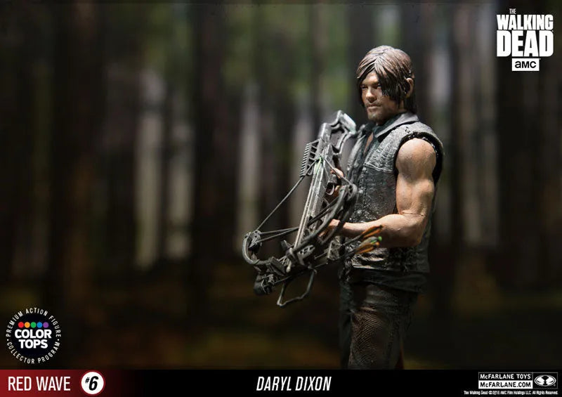 Color Tops Red Wave - The Walking Dead: Daryl Dixon 8 Inch Action Figureㅤ – McFarlane Toys – ActionFigureBrasil