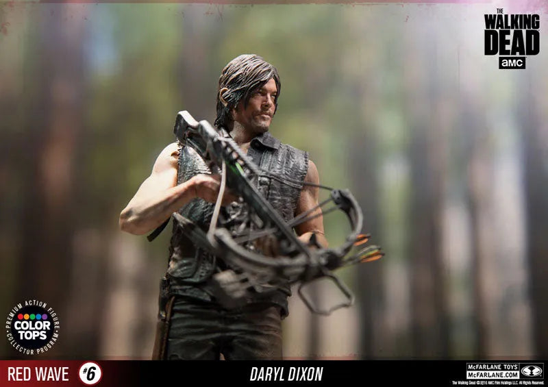 Color Tops Red Wave - The Walking Dead: Daryl Dixon 8 Inch Action Figureㅤ – McFarlane Toys – ActionFigureBrasil