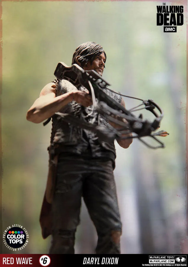 Color Tops Red Wave - The Walking Dead: Daryl Dixon 8 Inch Action Figureㅤ – McFarlane Toys – ActionFigureBrasil
