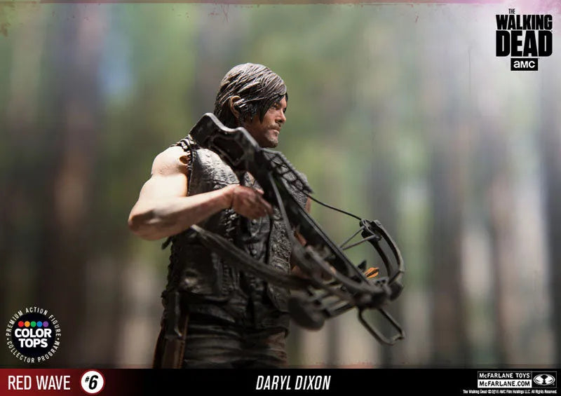 Color Tops Red Wave - The Walking Dead: Daryl Dixon 8 Inch Action Figureㅤ – McFarlane Toys – ActionFigureBrasil