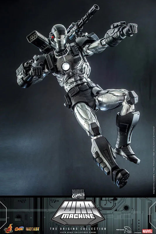Comic Masterpiece DIECAST Marvel Comics Origins Collection War Machineㅤ – Hot Toys – ActionFigureBrasil