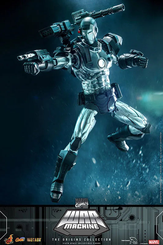 Comic Masterpiece DIECAST Marvel Comics Origins Collection War Machineㅤ – Hot Toys – ActionFigureBrasil