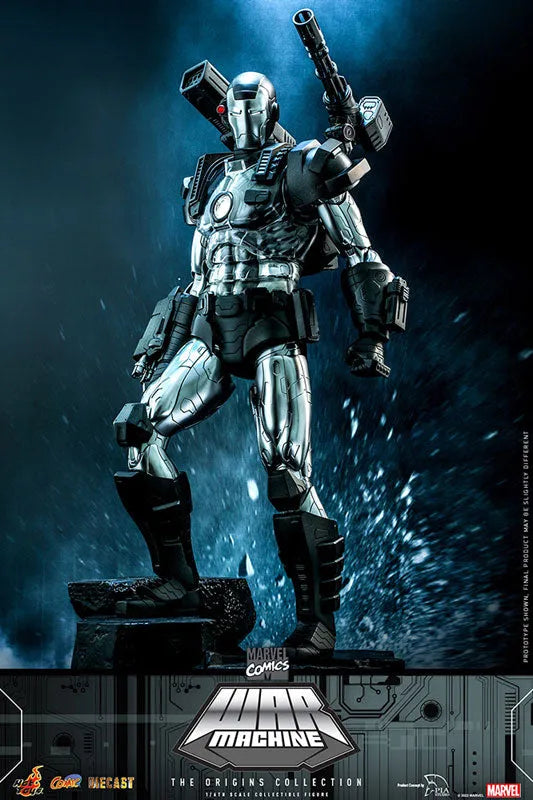 Comic Masterpiece DIECAST Marvel Comics Origins Collection War Machineㅤ – Hot Toys – ActionFigureBrasil