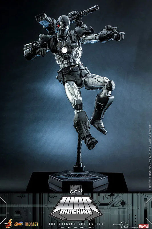 Comic Masterpiece DIECAST Marvel Comics Origins Collection War Machineㅤ – Hot Toys – ActionFigureBrasil