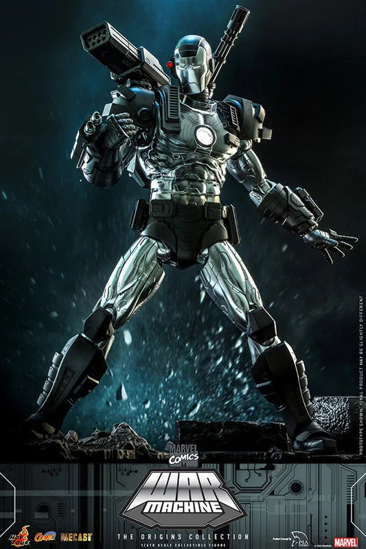 Comic Masterpiece DIECAST Marvel Comics Origins Collection War Machineㅤ – Hot Toys – ActionFigureBrasil
