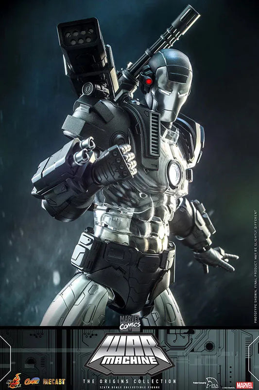 Comic Masterpiece DIECAST Marvel Comics Origins Collection War Machineㅤ – Hot Toys – ActionFigureBrasil