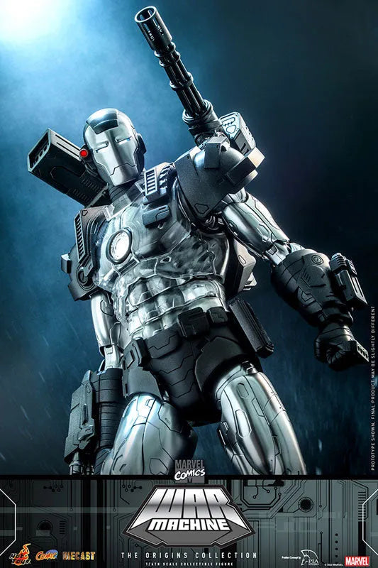 Comic Masterpiece DIECAST Marvel Comics Origins Collection War Machineㅤ – Hot Toys – ActionFigureBrasil