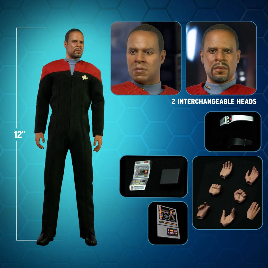 Commander Benjamin Sisko – EXO-6 – ActionFigure Brasil — ângulo diferente
