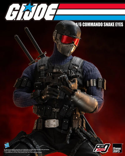 Commando Snake Eyes – Threezero – ActionFigure Brasil — ângulo diferente
