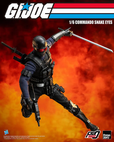 Commando Snake Eyes – Threezero – ActionFigure Brasil — close
