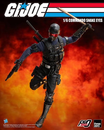 Commando Snake Eyes – Threezero – ActionFigure Brasil — embalagem