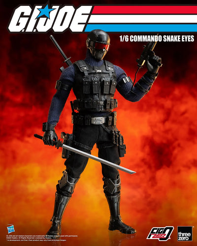 Commando Snake Eyes – Threezero – ActionFigure Brasil — detalhe do produto