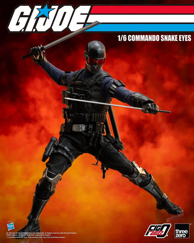 Commando Snake Eyes – Threezero – ActionFigure Brasil — embalagem