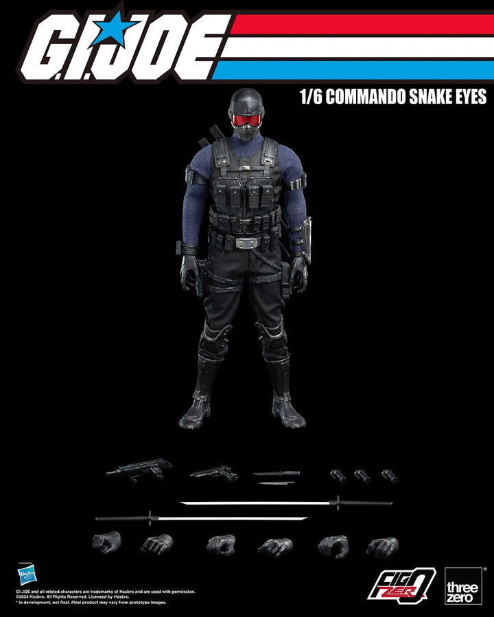 Commando Snake Eyes – Threezero – ActionFigure Brasil