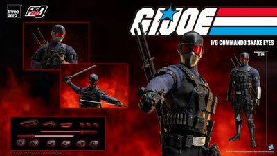 Commando Snake Eyes – Threezero – ActionFigure Brasil — close