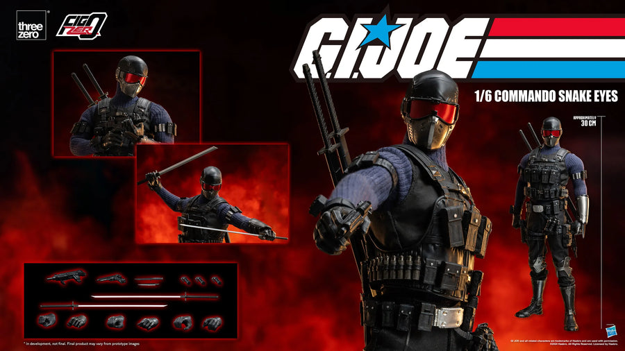 Commando Snake Eyes – Threezero – ActionFigure Brasil