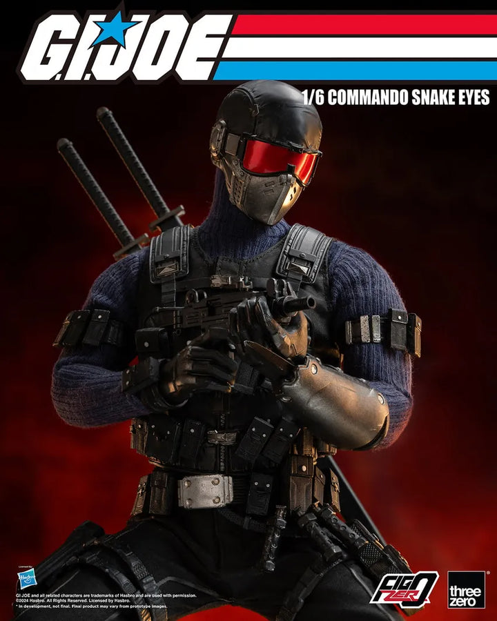 Commando Snake Eyes – Threezero – ActionFigure Brasil