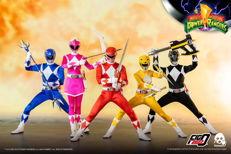 Core Rangers + Green Ranger Six Pack – Threezero – ActionFigure Brasil