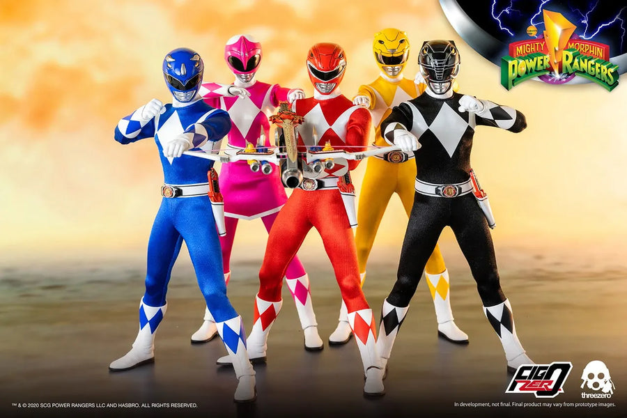 Core Rangers + Green Ranger Six Pack – Threezero – ActionFigure Brasil