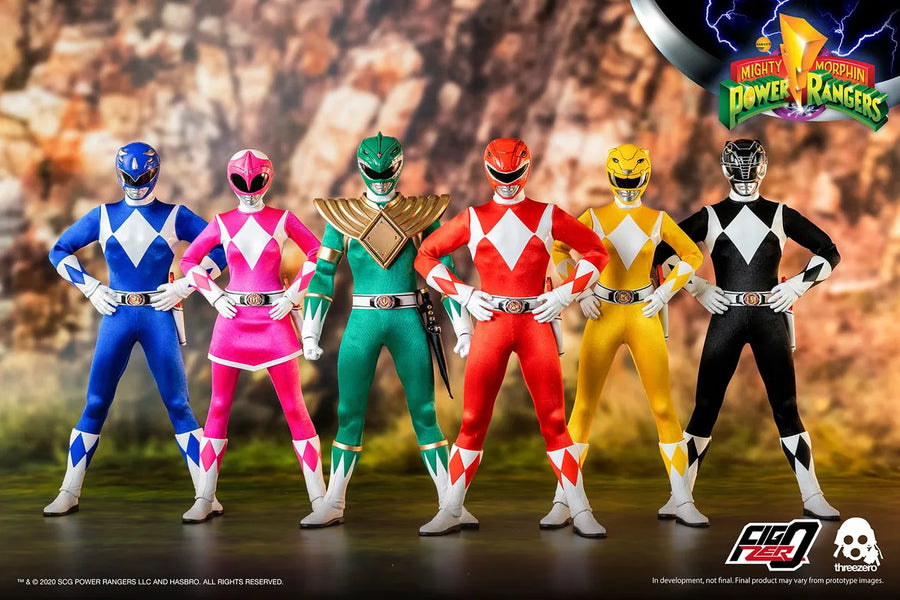 Core Rangers + Green Ranger Six Pack – Threezero – ActionFigure Brasil