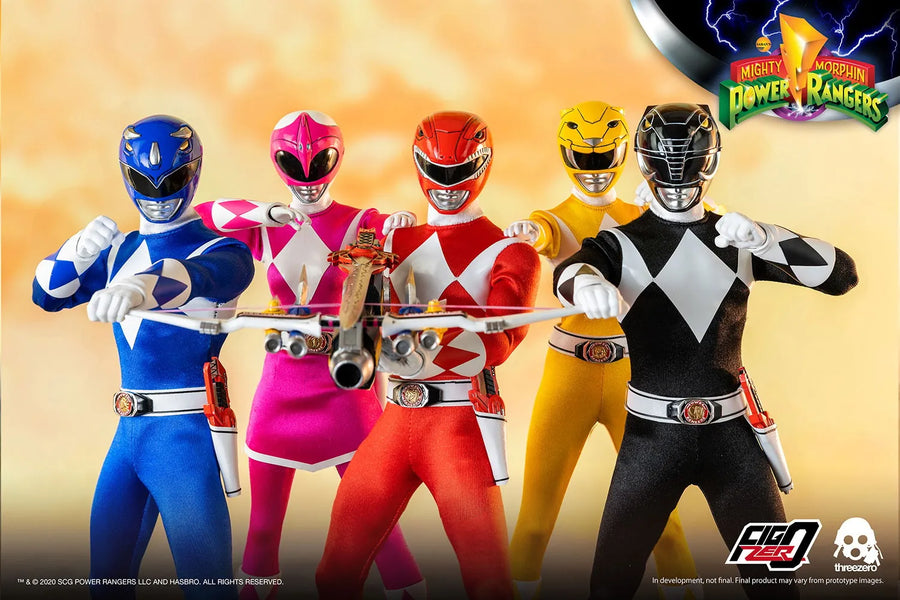 Core Rangers + Green Ranger Six Pack – Threezero – ActionFigure Brasil