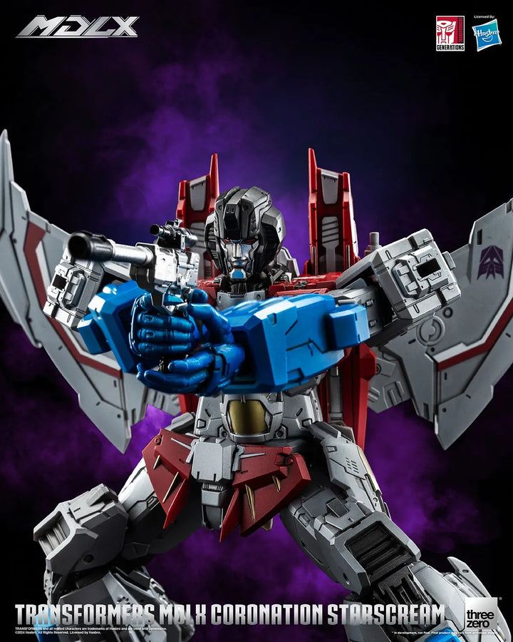 Coronation Starscream MDLX – Threezero – ActionFigure Brasil