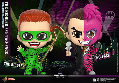 CosBaby "Batman Forever" [Size S] Riddler & Two Face (Set of 2)ㅤ – Hot Toys – ActionFigureBrasil