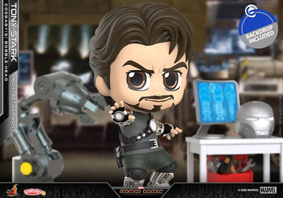 CosBaby "Iron Man" [Size S] Tony Stark (Mechanical Test Ver.)ㅤ – Hot Toys – ActionFigureBrasil — ângulo diferente