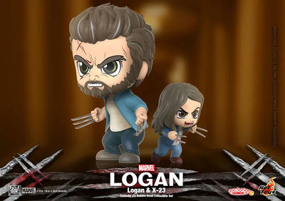 CosBaby "Logan" [Size S] Logan & X-23 (2 Figures Set)ㅤ – Hot Toys – ActionFigureBrasil — ângulo diferente