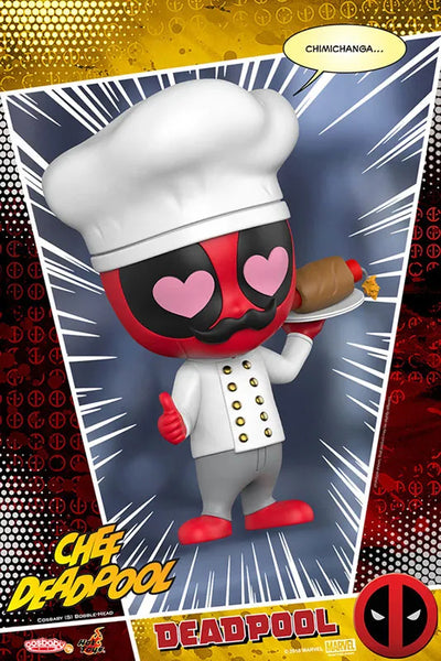 CosBaby "Marvel Comics" [Size S] Deadpool (Chef Ver.)ㅤ – Puella Magi Madoka Magica – ActionFigureBrasil — ângulo diferente