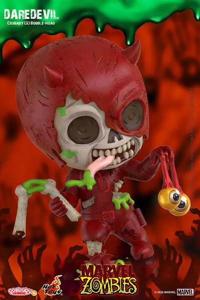 CosBaby "Marvel Comics" [Size S] "Marvel Zombies" Daredevilㅤ – Hot Toys – ActionFigureBrasil — ângulo diferente